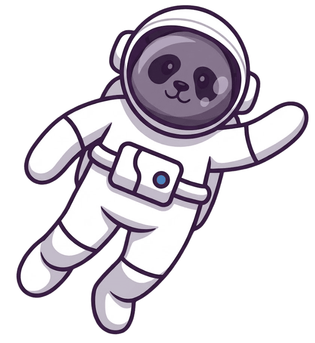 Panda Astronaut